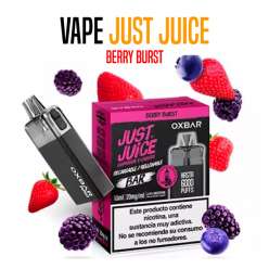 PUFF RECHARGEABLE  JUST JUICE  BERRY BURST 20 MG 6000 