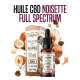 HUILE CBD GREENEO ALLIANCE FULL SPECTRUM NOISETTE 20 %